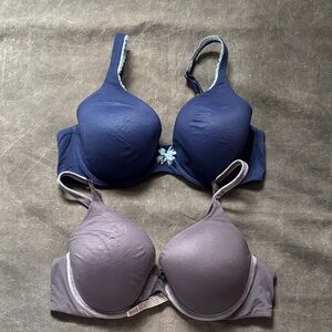 Bundle of 2 Body by Victoria perfect coverage bras. Size 36C